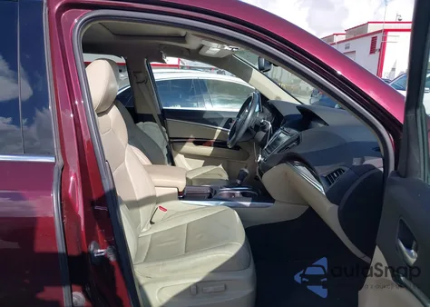 2014 Acura Mdx Technology Package из США, поврежденный, VIN 5FRYD4H42EB016584